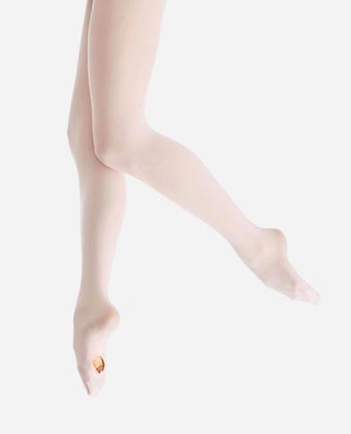 Ballet Kids convertible tights microfiber 80 denier